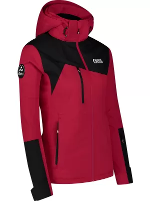Ženska skijaška jakna NORDBLANC FROZEN NBWJL8125 CRVENA