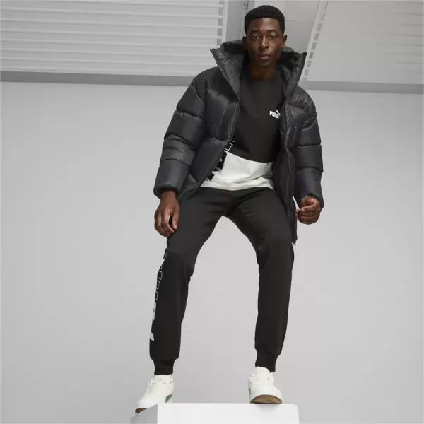  Muška jakna PUMA HOODED ULTRA DOWN PUFFER JACKET CRNA 