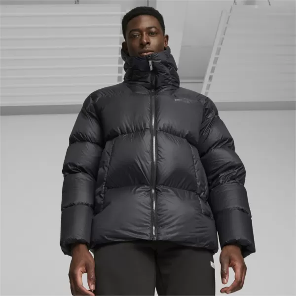 Muška jakna PUMA HOODED ULTRA DOWN PUFFER JACKET CRNA 
