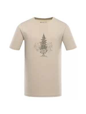 Muški majica od organskog pamuka ALPINE PRO EKK MTSD920 BIJELA PAPRIKA