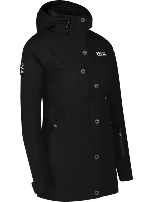Ženska skijaška jakna NORDBLANC SLEDDING NBWJL8127 CRNA