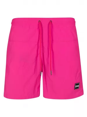 Kratke hlače URBAN CLASSICS TB1026 NEON RUŽIČASTA