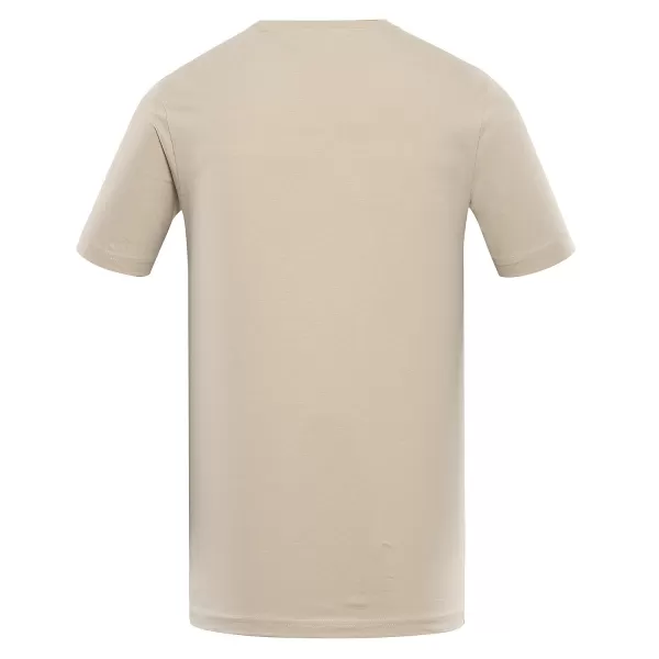  Muški majica od organskog pamuka ALPINE PRO EKK MTSD920 BIJELA PAPRIKA 