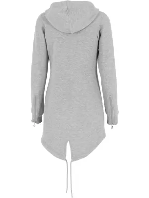 Ženski sweatshirt URBAN CLASSICS TB1075 SIVA