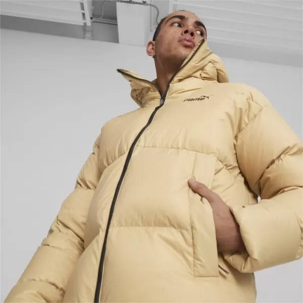  Muška jakna PUMA HOODED ULTRA DOWN PUFFER JACKET BEŽ 