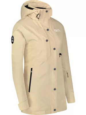 Ženska skijaška jakna NORDBLANC SLEDDING NBWJL8127 BEŽ