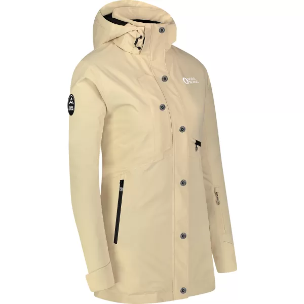  Ženska skijaška jakna NORDBLANC SLEDDING NBWJL8127 BEŽ 