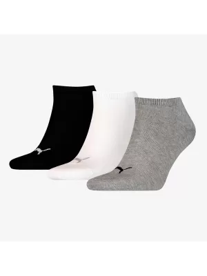 Čarape PUMA UNISEX SNEAKER PLAIN 3P SIVA