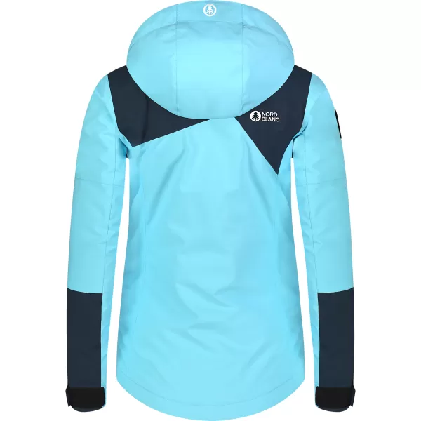  Ženska skijaška jakna NORDBLANC FROZEN NBWJL8125 SVIJETLOPLAVA 