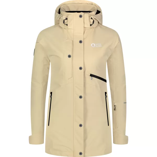  Ženska skijaška jakna NORDBLANC SLEDDING NBWJL8127 BEŽ 