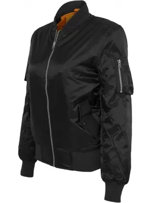 Ženska jakna URBAN CLASSICS TB807 CRNI