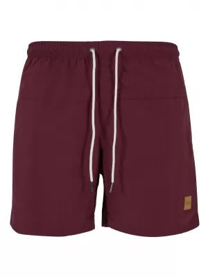 Kratke hlače URBAN CLASSICS TB1026 TREŠNJA