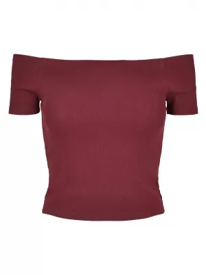 Košulja URBAN CLASSICS TB1500 CRNO VINO