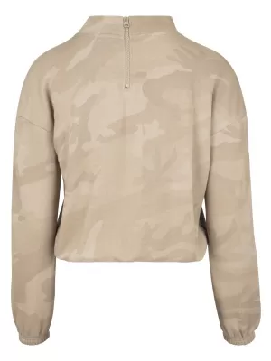 Ženska majica URBAN CLASSICS TB1722 PIJESAK CAMO