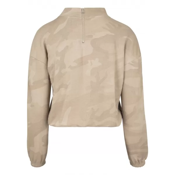 Ženska majica URBAN CLASSICS TB1722 PIJESAK CAMO 