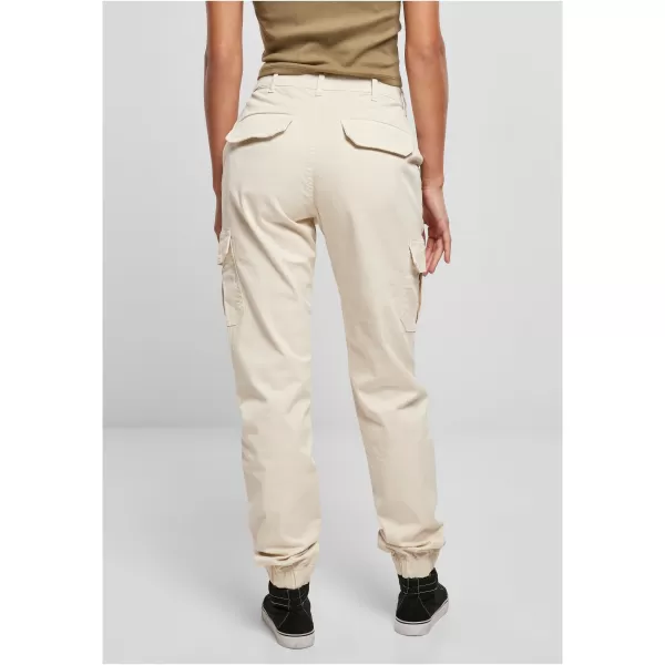  Ladijske hlače URBAN CLASSICS TB3048 BIJELI/PIJESAK 
