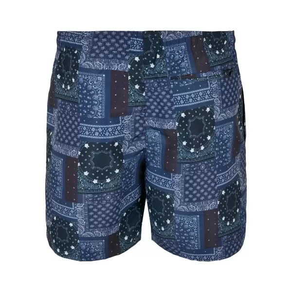  Kratke hlače URBAN CLASSICS TB2679 MORNARSKA BANDANA AOP 