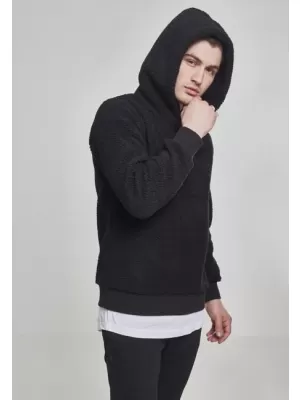 Muški sweatshirt URBAN CLASSICS TB2404 CRNA