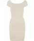Haljina URBAN CLASSICS TB1501 BIJELI/PIJESAK