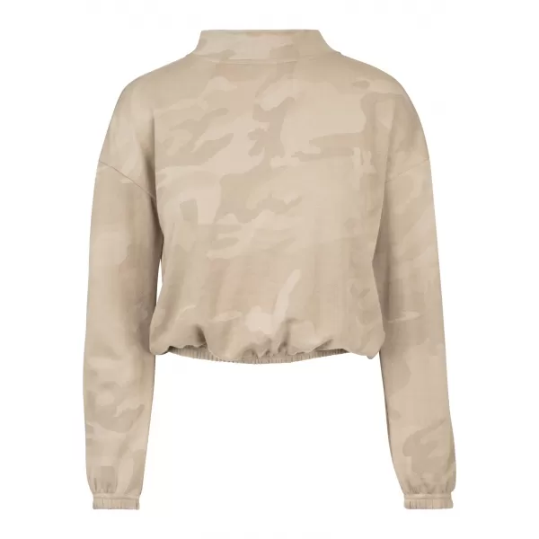  Ženska majica URBAN CLASSICS TB1722 PIJESAK CAMO 