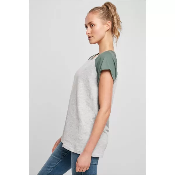  Košulja URBAN CLASSICS TB1913 SVIJETLO SIVI/BLIJEDI LIST 