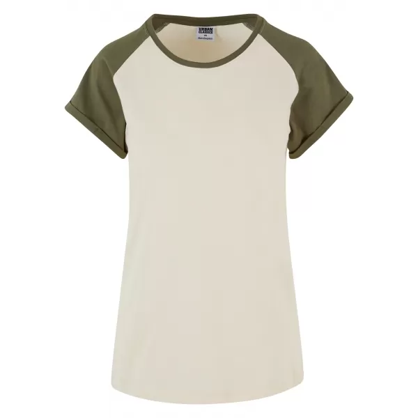  Košulja URBAN CLASSICS TB1913 BIJELI PIJESAK/MASLINA 