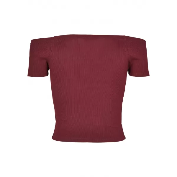  Košulja URBAN CLASSICS TB1500 CRNO VINO 