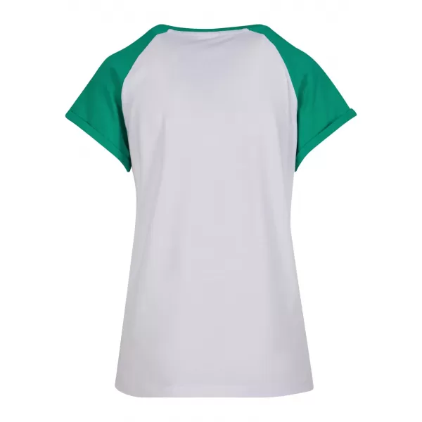  Košulja URBAN CLASSICS TB1913 BIJELA/PAPRATI ZELENA 