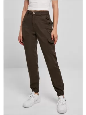 Ladijske hlače URBAN CLASSICS TB3048 SMEĐI