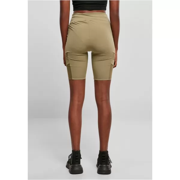  Ženske kratke hlače URBAN CLASSICS TB4354 KAKI 