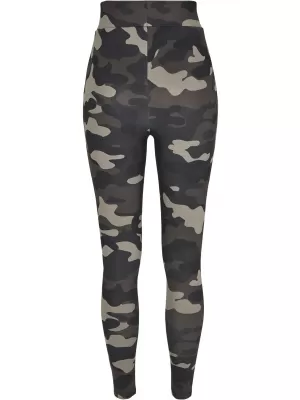 Tajice URBAN CLASSICS TB3424 TAMNA CAMO