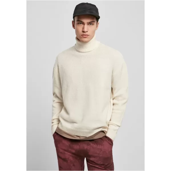  Muški džemper URBAN CLASSICS TB4496 BIJELI/PIJESAK 