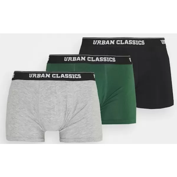  Bokser URBAN CLASSICS TB3708 SIVO/TAMNOZELENA/CRNA 