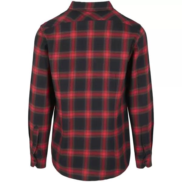  Košulja URBAN CLASSICS TB3195 CRNA/CRVENA 