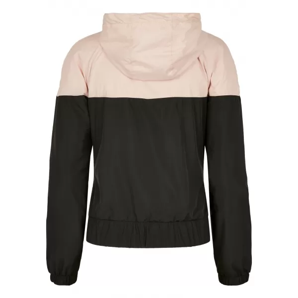  Ženska jakna URBAN CLASSICS TB3638 SVIJETLO RUŽIČASTA/CRNA 