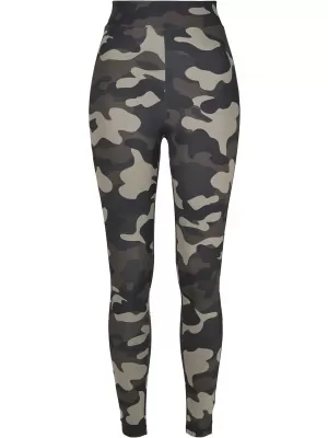 Tajice URBAN CLASSICS TB3424 TAMNA CAMO