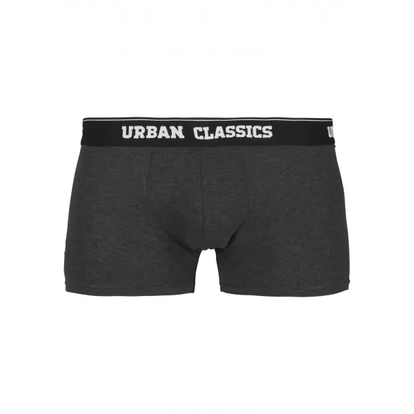  Muške bokserice URBAN CLASSICS TB3540 BRENDIRANJE AOP/CRNO/UGLJEN 