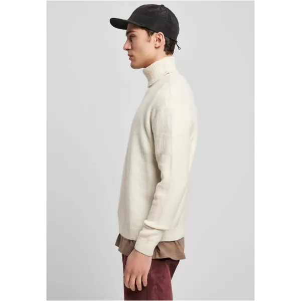  Muški džemper URBAN CLASSICS TB4496 BIJELI/PIJESAK 