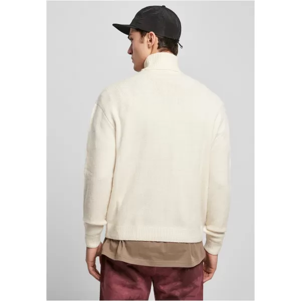 Muški džemper URBAN CLASSICS TB4496 BIJELI/PIJESAK 