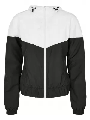 Ženska jakna URBAN CLASSICS TB3638 BIJELA/CRNA