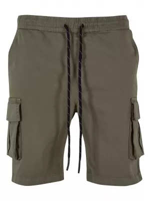 Kratke hlače URBAN CLASSICS TB4151 MASLINA