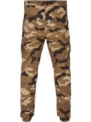 Hlače URBAN CLASSICS TB3137 TAMNO MLJEVENI KAMO