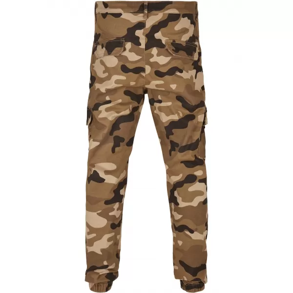  Hlače URBAN CLASSICS TB3137 TAMNO MLJEVENI KAMO 