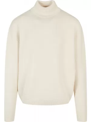 Muški džemper URBAN CLASSICS TB4496 BIJELI/PIJESAK