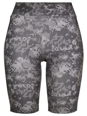 Ženske kratke hlače URBAN CLASSICS TB3423 TAMNI DIGITALNI KAMO