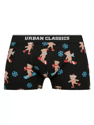 Bokser URBAN CLASSICS TB4503 TEDDY AOP/JASPER/MORNARICA