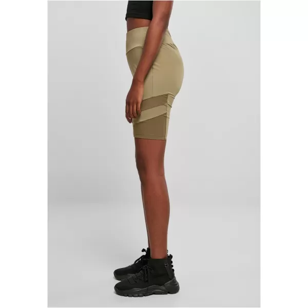  Ženske kratke hlače URBAN CLASSICS TB4354 KAKI 
