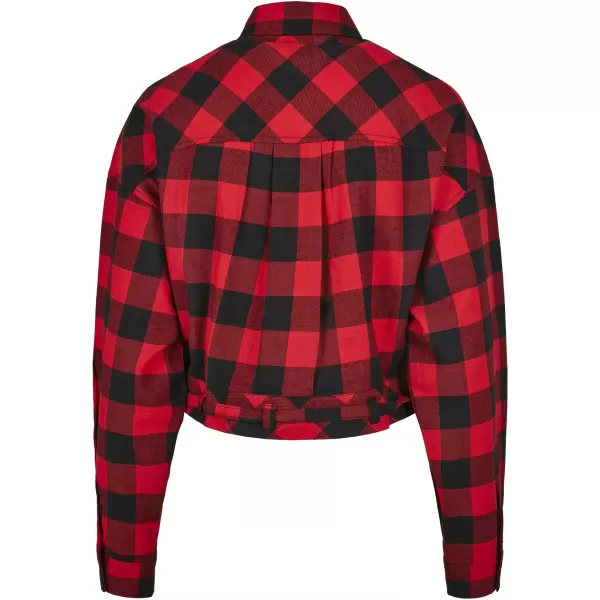  Košulja URBAN CLASSICS TB3753 CRNA/CRVENA 