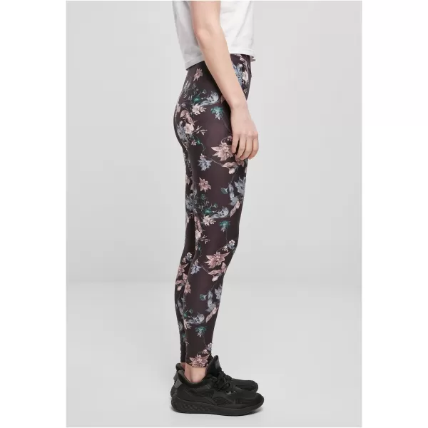  Tajice URBAN CLASSICS TB4771 CRNI MEKI CVIJET 