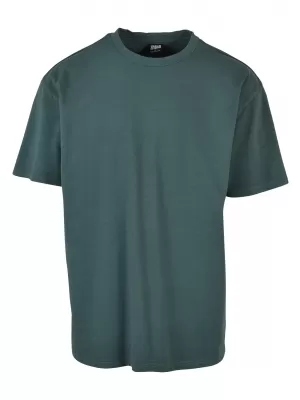 Košulja URBAN CLASSICS TB5939 TAMNOZELENE BOJE